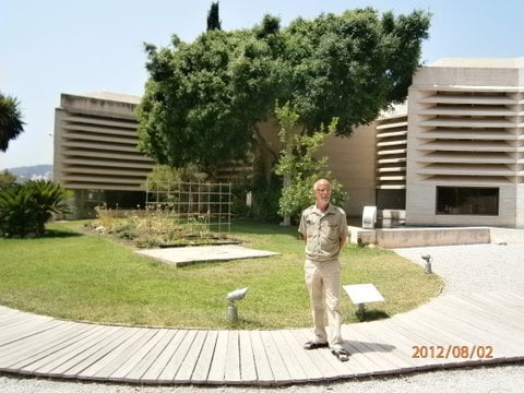 Museet ligger vackert mitt i Cala Mayor