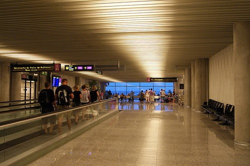 I oktober landade eller lyfte 2.166.859 passagerare på Mallorca - en nedgång med 2,4 procent