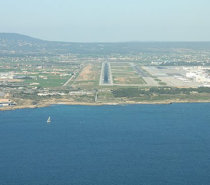 Flygtrafiken på Mallorca – december