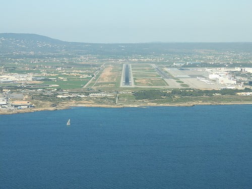 I december landade eller lyfte 614.993 passagerare på Mallorca - minus 7,3 procent