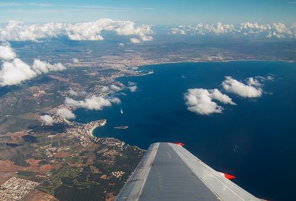 Flygtrafiken på Mallorca – januari