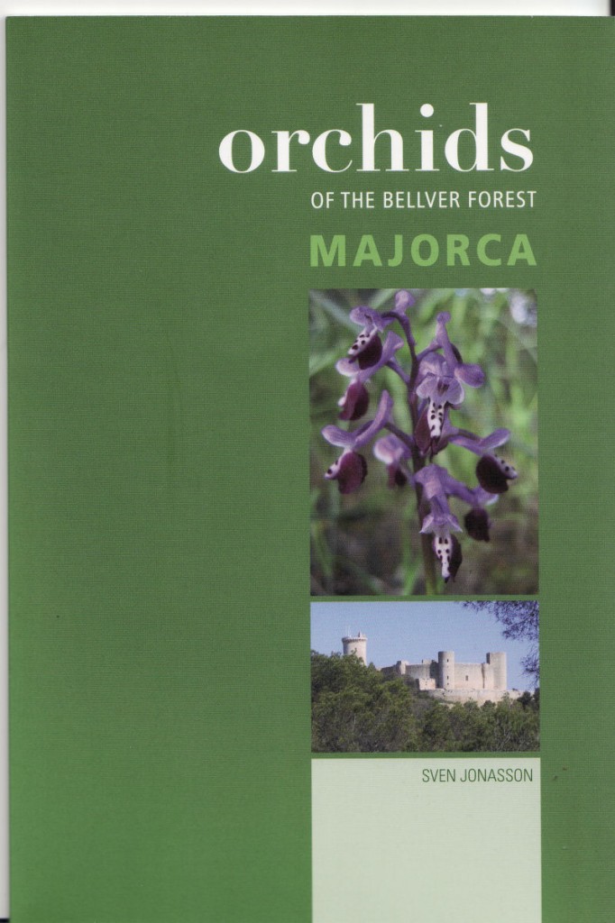 Sven Jonassons bok om orkidéer - Orchids of the Bellver Forest, Majorca