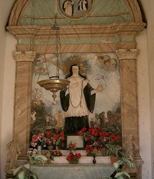 Santa Catalina hedras mycket i Valldemossa, hennes födelseort