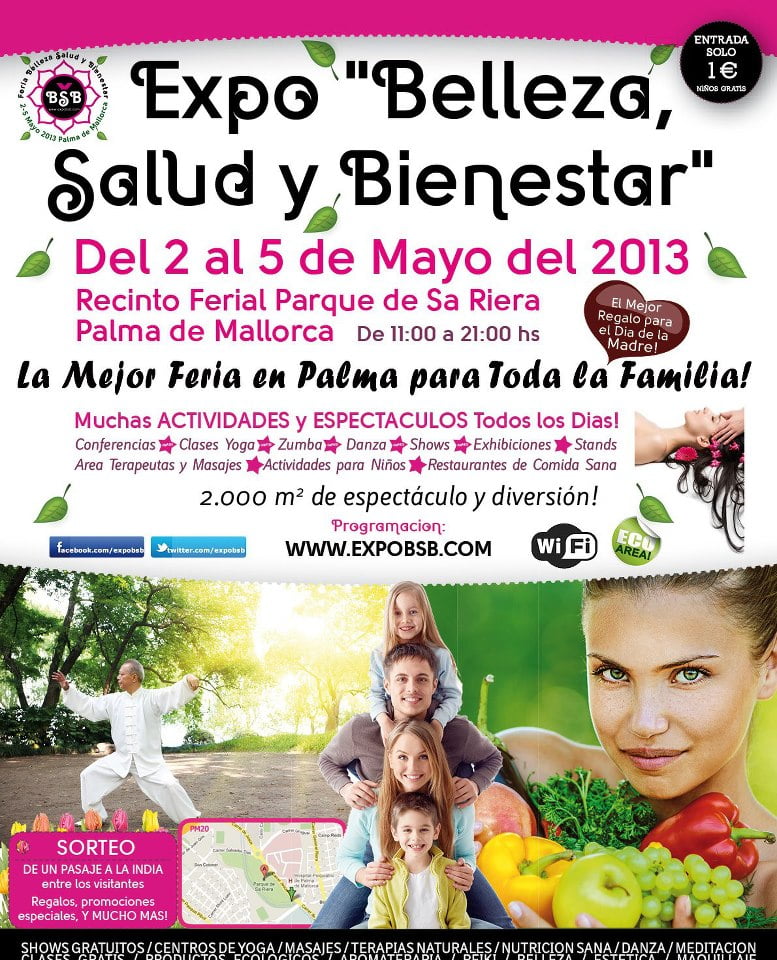 Hälsa, skönhet och välmående i Palma de Mallorca 2-5 maj