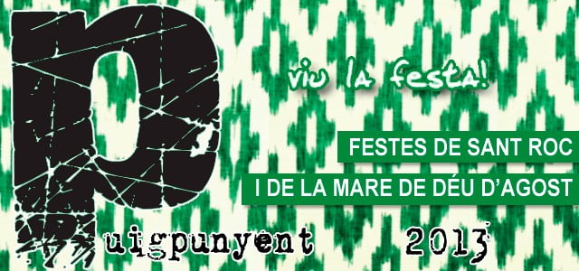 Idag firar man Sa Pesta i Puigpunyent (16 augusti 2013) med start kl. 14.30