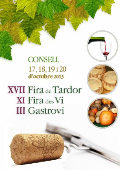 Nu är det dags för Fira de Tardor och Fira des Vi i Consell (17-20 oktober 2013)