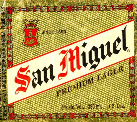 San Miguel - ett av de mer populära ölmärkena i Spanien (och i hela världen)