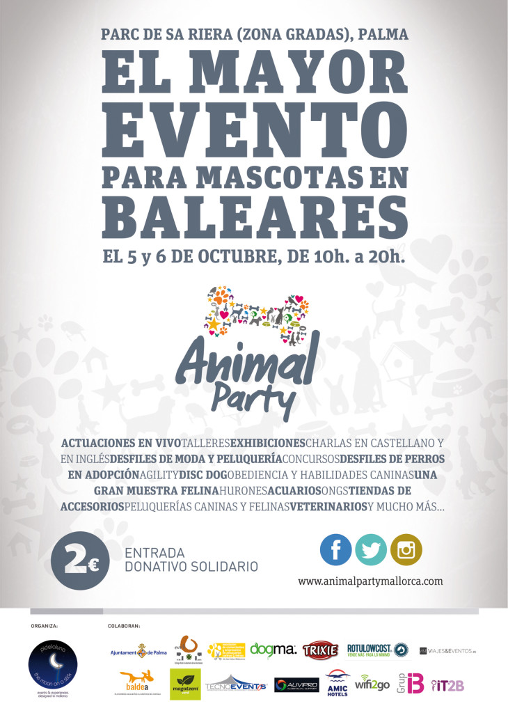 I helgen (5-6 oktober 2013) är det dags för den andra upplagan av Animal Party Mallorca