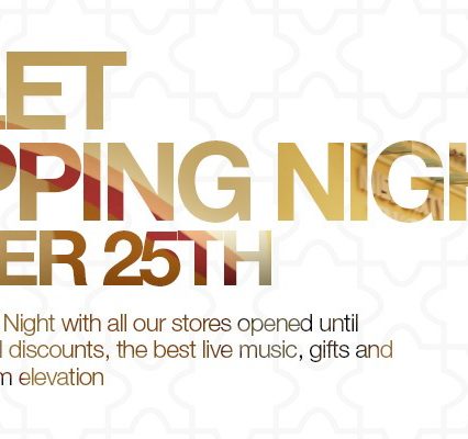 Outlet Shopping Night 25 oktober