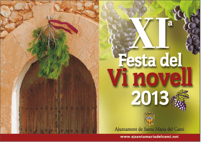 Nu är det vin och tapas på programmet i Santa Maria del Camí (28-30 november 2013)
