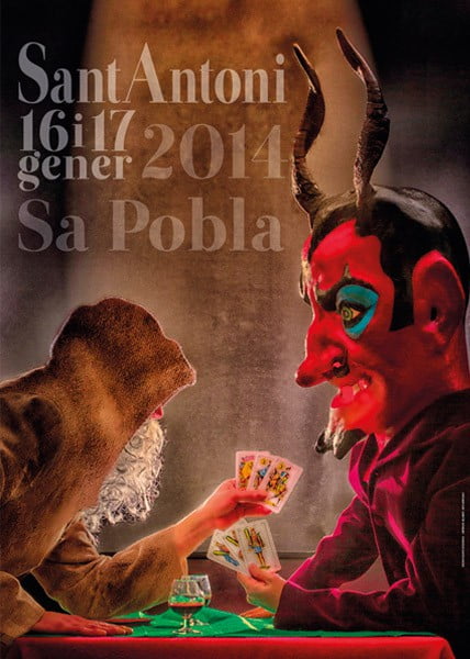 Nu på torsdag och fredag (16-17 januari 2014) firar man Sant Antoni i Sa Pobla