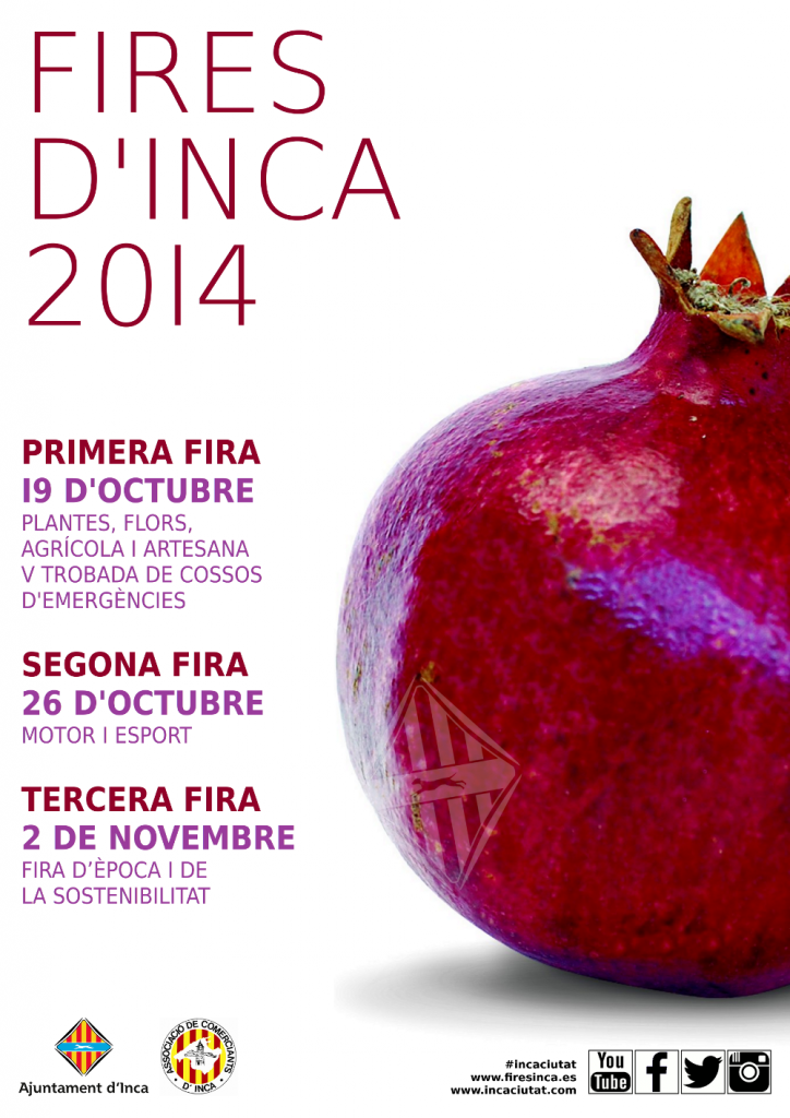 På söndag (26 oktober) är det dags för Segona Fira d’Inca - med bl.a. lyxiga tapas