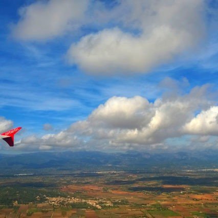 Flygtrafiken på Mallorca – oktober