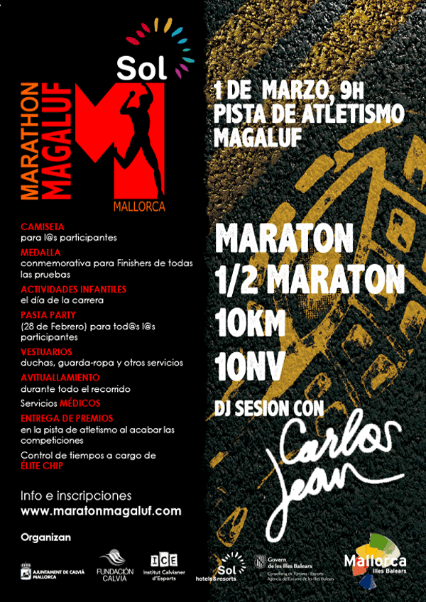 Snart är det dags för Magaluf Marathon igen - 1 mars 2015
