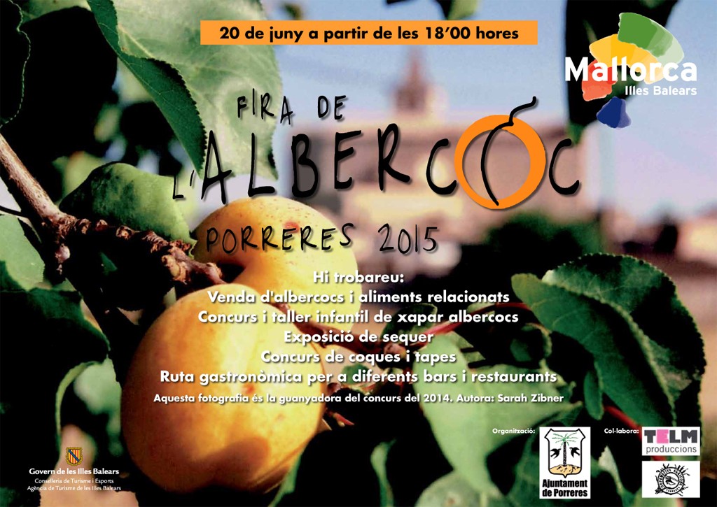 Nu på lördag (20 juni) kl. 18.00 är det dags för "Fira de l'Albercoc" - aprikoser i mängder!