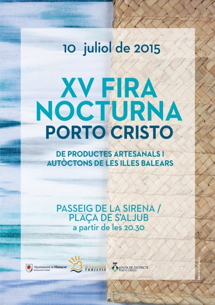 Nu på fredag kväll (10 juli) är det dags för XV Fira Nocturna i charmiga Porto Cristo