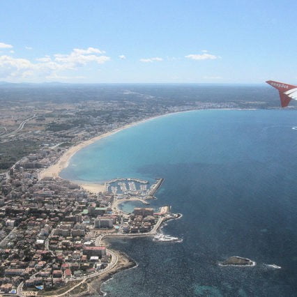 Flygtrafiken på Mallorca – juli